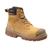 Caterpillar Cat Workwear - Stivali antinfortunistici da uomo, in pelle, con lacci, 15,2 cm