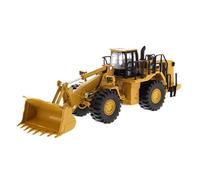 MODELLINO MEZZI CANTIERE STATICO CATERPILLAR CAT972M RUSPA GOMMATA SCRAPER 1/87