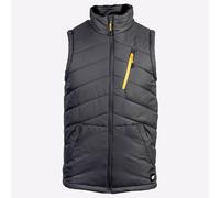 Caterpillar Essentials Gilet Imbottito Uomo Casual, Nero, Standard