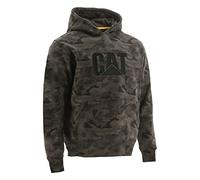 Caterpillar Felpa con Cappuccio da Uomo, Camo Notturno., XXL