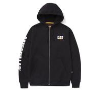 Caterpillar - Felpa da uomo con cappuccio e zip intera