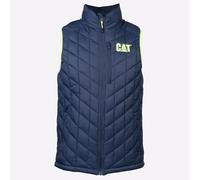 Caterpillar Gilet Imbottito Zip Uomo Detroit Blue