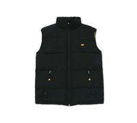 Caterpillar, gilet trapuntato con logo Cat (W12430-016-L) nero nero L