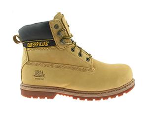Caterpillar Holton, Stivali Uomo, Marrone (Jaune Honey), 45 EU