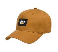 Caterpillar Logo Label Unstructured cap Coperchio, Bronzo, Taglia Unica Uomo