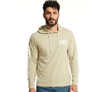 Caterpillar Maglietta Con Cappuccio Manica Lunga Uomo (FS7885)