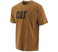 Caterpillar - Maglietta con logo CAT - Uomo (Small) (Bronzo)