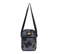 Caterpillar Rodney 84059-661 - Borsa a tracolla compatta unisex - Borsa impermeabile per tablet e accessori stile di vita, Nero/grigio, Einheitsgröße