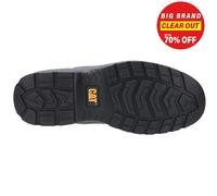 Caterpillar Striver S3 da Uomo Stringati Pelle Sicurezza Lavoro Stivali Tan
