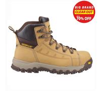 Caterpillar Threshold Rebound Uomo Funzionamento Impermeabile Caviglia Boots Tan