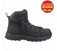 Caterpillar Threshold Rebound Uomo Impermeabile Lavoro Caviglia Sicurezza Nero