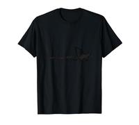 Caterpillar To Caterfly: Stravagante Arte dell'evoluzione del Gatto Maglietta, Uomo, Nero, 3XL