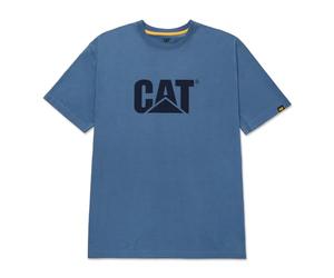 Caterpillar Trademark Logo T-Shirt Coronet Blue X-Large Coronet Blue