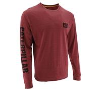 Caterpillar - Trademark - Maglietta a maniche lunghe con stampa - Uomo (FS4642)
