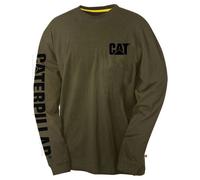 Caterpillar - Trademark - Maglietta a maniche lunghe con stampa - Uomo (FS4642)