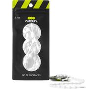 Caterpy RUN - Ultimate No Tie Shoelaces for Adults & Kids - Versatile & Easy-to-Use Shoe Laces - Silky White, Standard, Single Pack