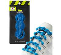 Caterpy RUN - Ultimate No Tie Shoelaces for Adults & Kids - Versatile & Easy-to-Use Shoe Laces - Tropical Blue, Standard, Single Pack