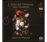 Caterva Musica L'Arte Del Virtuoso: Solo Concertos - Volume 3 (CD)