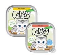 Catessy Bocconcini Junior in Salsa Mix 2 gusti Umido per gatto - Set %: 32 x 100 g