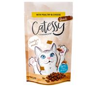 Catessy Snack croccanti 65 g per gatto - con Pollo, Formaggio e Taurina