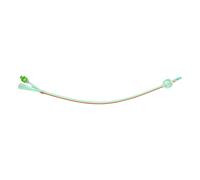 Safety Catetere Foley In Silicone Trasparente A 2 Vie Con Palloncino 5-10ml Diametro Ch16 5,33mm Lunghezza 40cm