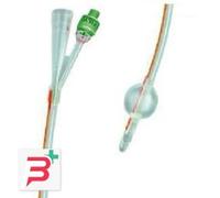 CATETERE FOLEY IN SILICONE TRASPARENTE A 2 VIE CON PALLONCINO 5-10ML DIAMETRO CH18 6,00MM LUNGHEZZA 40CM