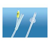 Safety CATETERE FOLEY IN SILICONE TRASPARENTE A 2 VIE CON SCANALATURE LONGITUDINALI CON PALLONCINO 5-10ML DIAMETRO CH14 4,66MMLUNGHEZZA 40CM