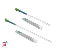 CATETERE URINARIO INTERMITTENTE IDROFILICO GENTLECATH GLIDE UOMO A PUNTA CURVA CH12 30 PEZZI