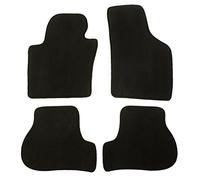 CaTex 32602660200 NN Lux Tappeti, Nero, Set di 4