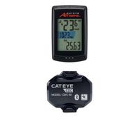 CatEye Air GPS con sensore di cadenza: abilitato GPS con tracciamento della cadenza per dati completi, nero
