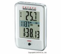 CatEye Computer Bicicletta Micro Wireless CC-MC200W Bianco Radio
