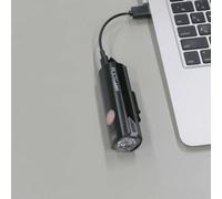 Cateye Ampp500s Front Light Argento 500 Lumens