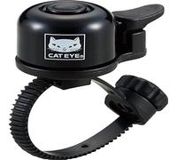 CATEYE Oh-1400, Campanello per Bicicletta Unisex, Nero, Taglia Unica