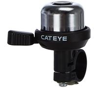 CATEYE Pb-1000 Wind-Bell, Campanello per Bicicletta Unisex, Argento/Nero, Taglia Unica