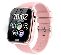 CATGIFF Orologio Smartwatch per Bambini, Telefono Intelligente per Ragazza Ragazzo con 19 Giochi, Contapassi, Musica, Fotocamera, SOS, Torcia, Sveglia Regalo Smartwatch per Bambino 4-12 Regalo (Rosa)