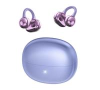 CATGIFF Sport Cuffie Bluetooth, Ultraleggero 4.8 g, Hi-Fi Suono, IP5, Conduzione Ossea e Design Ergonomico, 65H di Autonomia, Clip Orecchio Elegante Auricolari ad Alte Prestazioni Morado