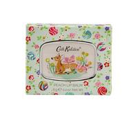 Cath Kidston Balsamo per le labbra 6 g e specchio compatto, burro di karitè e acido ialuronico, oli essenziali di cocco e oliva, formato tascabile e da viaggio, vegano e cruelty free, regalo di