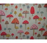 Cath Kidston Cotone Tessuto Mini Fungo Tenda Tappezzeria Cuscino Letto