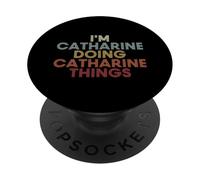 Catharine Name Catharine Personalized Name First Given PopSockets PopGrip Adesivo