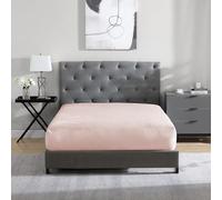 Cathay Home Lenzuolo con angoli per letto king size, in flanella ultra morbida ed extra soffice, anti-pelucchi, per tutte le stagioni, caldo e confortevole, per tutte le stagioni, con tasca profonda