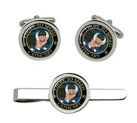 Cathcart Clan Scozzese Gemelli E Fermacravatta Set