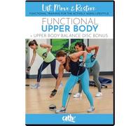 Cathe Friedrich Lift, Move & Restore - Functional Upper Body Workout DVD | Functional Training for the Active Aging Lifestyle | Active Ager Exerciser Upper Body Strength & Mobility