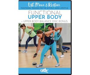 Cathe Friedrich Lift, Move & Restore - Functional Upper Body Workout DVD | Functional Training for the Active Aging Lifestyle | Active Ager Exerciser Upper Body Strength & Mobility