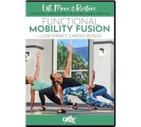 Cathe Friedrich’s Lift, Move & Restore: Functional Mobility Fusion Workout DVD - Active Aging Exercise DVD for Seniors, Active Ager Exerciser | Functional Training, Low-Impact Mobility & Balance
