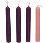 Cathedral Art (Abbey & CA Gift Advent Candles Set di 4 viola rosa