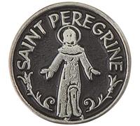 Cathedral Art (Abbey & CA Gift Gettone tascabile di San Pellegrino, argento, nero