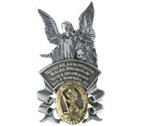 Cathedral Art (Abbey & CA Gift St. Christopher Guardian Angel Sun Visor Clip - Regali religiosi per auto e accessori per automobili per cristiani o c