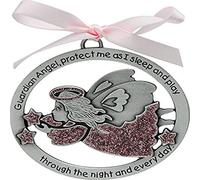 Cathedral Art CM16P Pink Angel Crib Medal for Jewelry Making, 2 - 1/2 da 5,1 cm