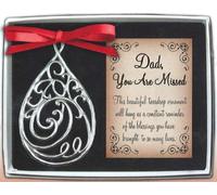 Cathedral Art Dad Teardrop (Abbey & CA Gift) Ornamento commemorativo