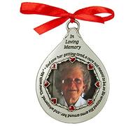 Cathedral Art "in Loving Memory Telaio per Donne - Statuetta Decorativa a Forma di Goccia, 2 - 3/10,2 cm